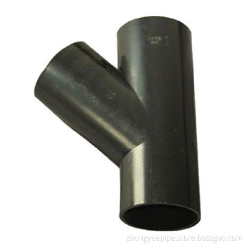 1-2-6'' carbon steel Y-type tee